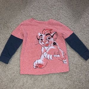 Disney lion king long sleeve top